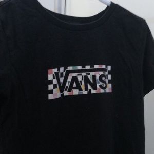 Vans black t-shirt